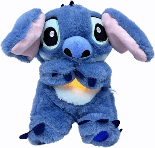 Peluche Tranquilizante Stich Con Movimientos De Respiración Realistas