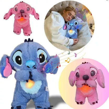 Peluche Tranquilizante Stich Con Movimientos De Respiración Realistas