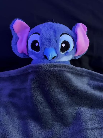 Peluche Tranquilizante Stich Con Movimientos De Respiración Realistas