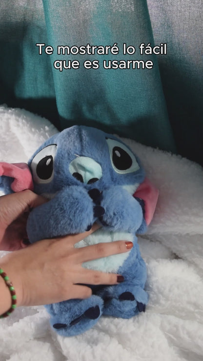 Peluche Tranquilizante Stich Con Movimientos De Respiración Realistas